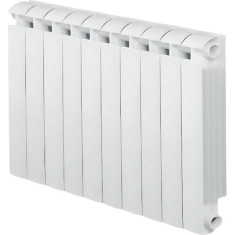 Calefacción central de fundición de aluminio 10 elementos blanco KLASS 700, 1480w
