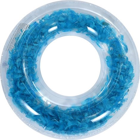 Bouée gonflable en plumes pour enfants, jouet de plage et de piscine (1/5)