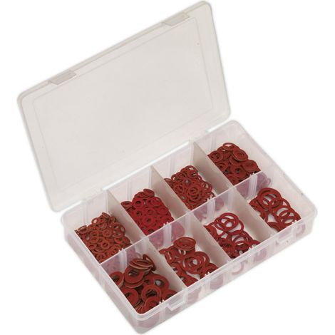 Sealey Fibre Washer Assortment 600pc - Metric AB014FW (1/4)