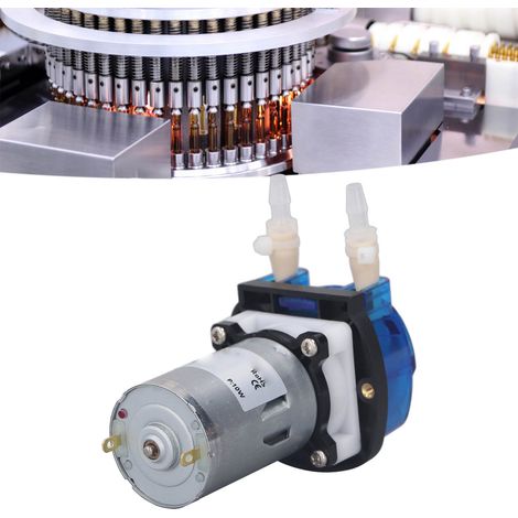 Mini pompe à eau auto-amorçante 310 ml/min 10 W, pompe péristaltique miniature de laboratoire, idéale pour les analyses expérimentales, le remplissage et le calibrage, les instituts de recherche et l' (1/5)