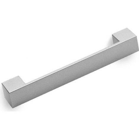 Maniglia Pvc Grigia Effetto Alluminio Cucina Tipo Cook interasse 160 mm