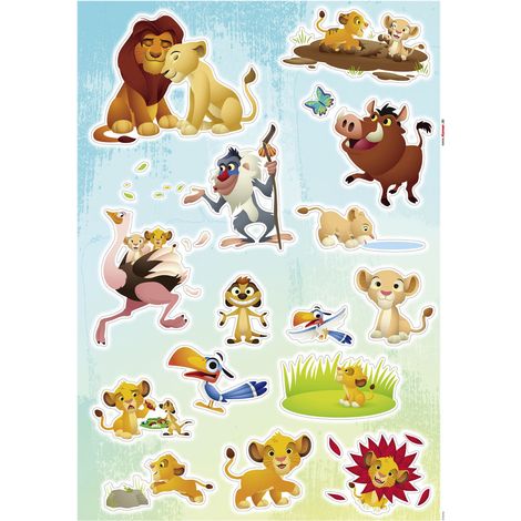 Stickers muraux- Disney Le Roi lion Wildlife