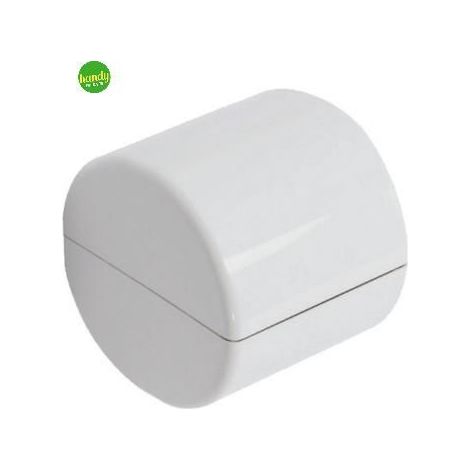 Portarotolo chiuso a muro Linea Metaform Bianco