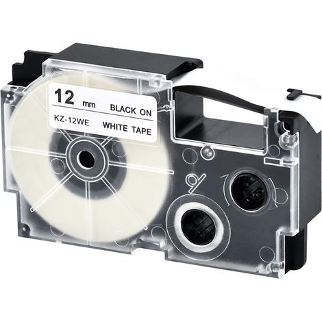 12mm Label Tape Compatible with the KL-780 Label Maker (1/5)