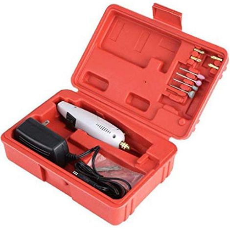 New rotary tool kit for mini electric drill, mini polishing tools, mini electric drill rotary drill bits (4 drill bits) (1/5)