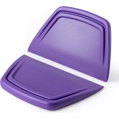 2pcs raclettes en Violet, Raclette en Silicone Souple PPF, Raclettesen Vinyle, Kit Covering Outils de Film de Voiture Vinyle de Teinte, Mini-raclettes (1/5)