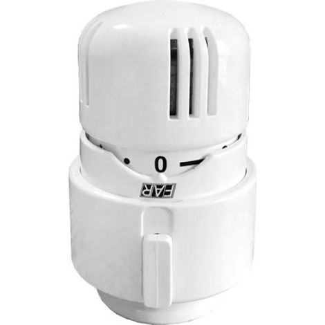 Comando Termostatico Con Sensore Liquido Incorporato Far Bianco Lucido (1/10)