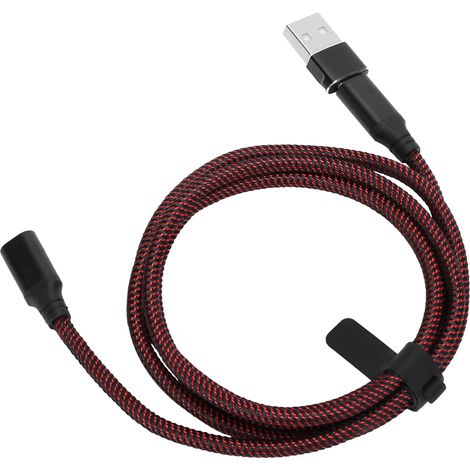Câble de données magnétique PD 1,2 m 100 W Super Type-C Micro USB pour iOS, connecteur de charge rapide, fil USB (1/5)