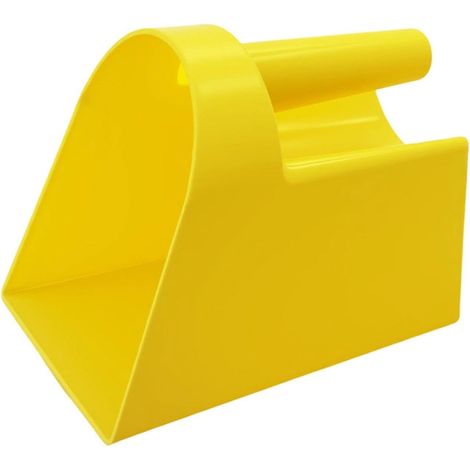 Cuillère à nourrir Genérico Futter Pet, pelle anti-déversement, accessoire compact texturé, outil avec panneau, 20 × 14 × 17 cm, ustensile de cuisine, pratique pour la ferme (1/5)
