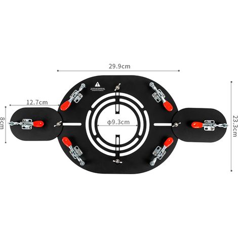 Support de poêle à bois Hot Tent Stove Jack en acier inoxydable réglable avec conduit de cheminée, idéal pour la cuisine sous tente, les foyers extérieurs et les réchauds portables. (1/4)