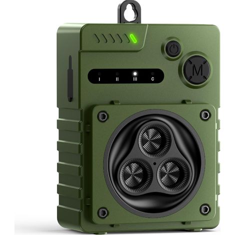 Dispositif anti-aboiements pour chiens – 4 réglages de fréquence ultrasons – Portée 15 mètres – Rechargeable – IPX4 pour extérieur