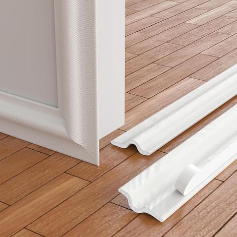 Draught Excluder Window Insulation Seal Door Insulation White (1/5)