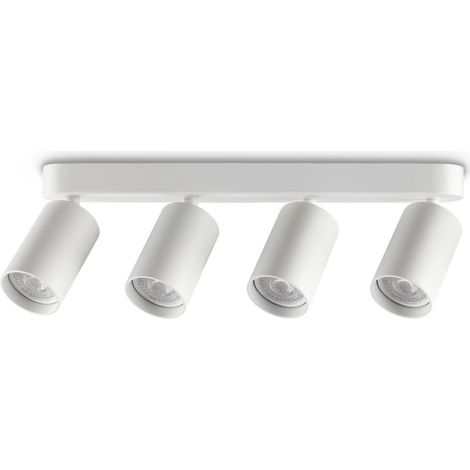 Ideal Lux DYNAMITE Barre de spots de plafond blanche 4x GU10 (1/2)