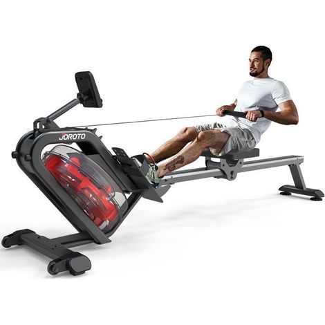 JOROTO MR26 Wasser-Rudergerät 14L Wassertank 50° kippbar 12 vergrößerte Blätter mit LCD-Bildschirm, Bluetooth und App vertikale Lagerung