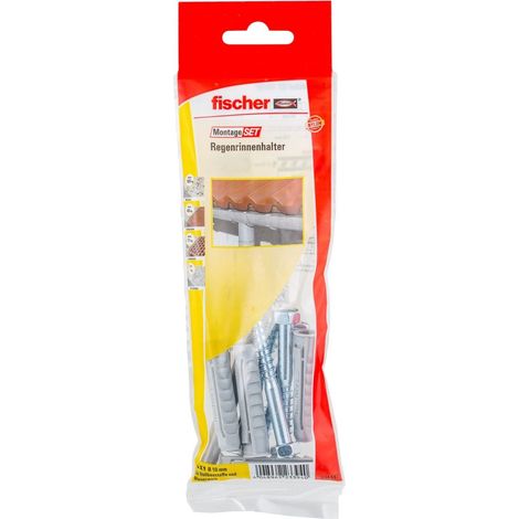 Fischer Montage-Set Regenrinnenhalter Montage (1/2)