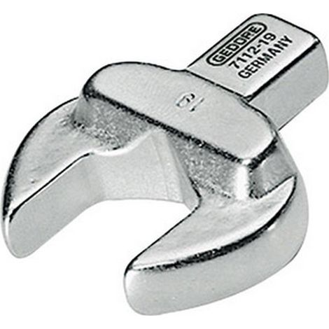 Llave plano encajable, lado e/planos : 18 mm, Varilla 14 x 18 mm, Ancho : 42 mm, altura : 10,0 mm