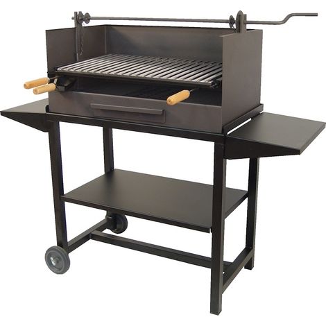 IMEX-71540 Barbacoa con elevador parrilla inox y bandejas metalicas [imex-71540]