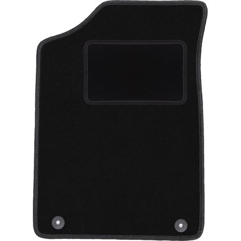 Tapis de sol conducteur en velours noir pour Peugeot 106 berline (1991-2003). (1/5)