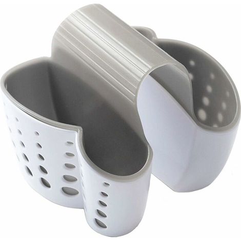Kitchen Caddy Sink Organizer Kitchen Utensil Holder Sponge Holder Kitchen Bathroom Storage (1/5)