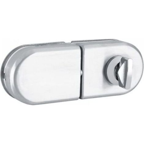 10-12 mm Semicircle Door Lock Stainless Steel Latch with Keys (1/5)
