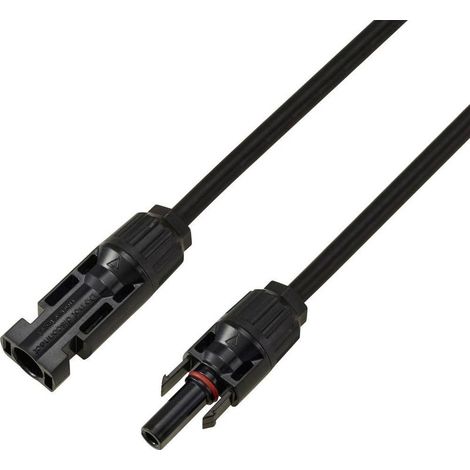 TC-13805736 Rallonge de câble solaire 6.0 mm² 30 A Longueur de câble 1 m (1/3)