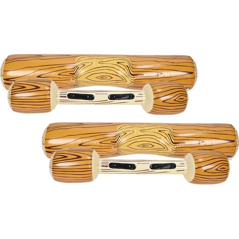 Lot de 2 bouées gonflables flottantes pour piscine, idéales pour les activités aquatiques estivales en extérieur, pour adultes et enfants. (1/5)