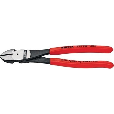 Alicate corte diag extrafuer 250mm negro m/plas 74 01 250