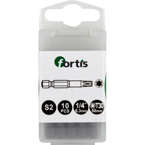Fortis Bit 1/4 DIN3126 E6,3 TX30x 50 mm a10Stk (1/5)