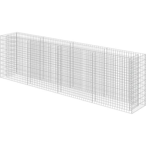 Arriate de gaviones de acero 360x50x100 cm vidaXL
