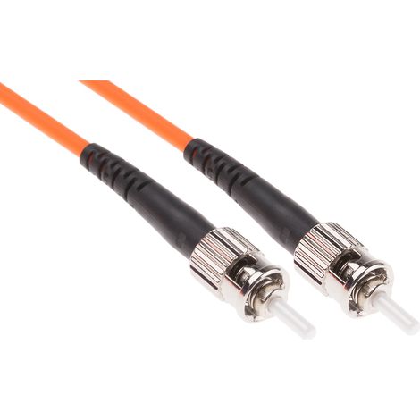 Câble fibre optique RS PRO 10m Avec connecteur / ST, OM1 Multi-mode ( Prix pour 1 )