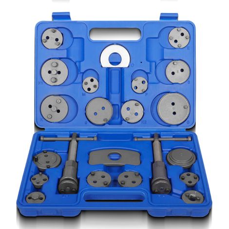 22 Pièces Repousse Piston Frein, Kit Universel D'outils de Réparation, Outil de Piston de L'étrier de Frein Gm Retour, Accessoires de Freinage
