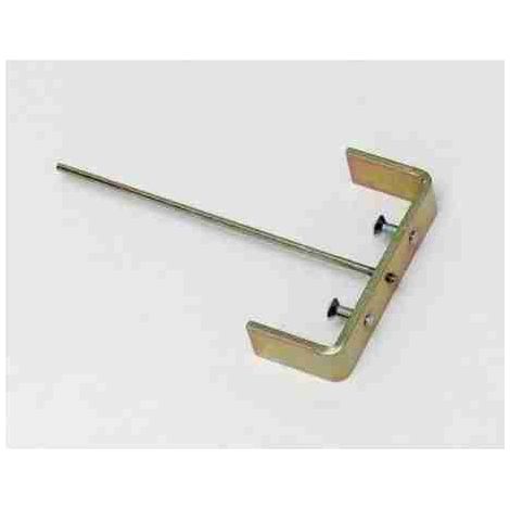 Support encastré sur piliers métalliques pour Digikey et Digicard métalliques Faac 722406