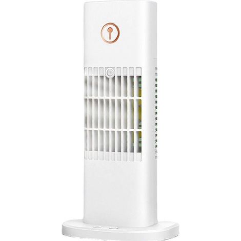 Tragbare Klimaanlage (neue Version): Verdunstungsluftkühler mit einstellbarer Geschwindigkeit, USB-betriebener persönlicher Luftkühler mit 300-ml-Wassertank