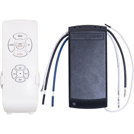 ALLIANDIS Intelligente kabellose Deckenventilatorleuchte mit Fernbedienungsempfänger, batterielose Deckenventilator-Fernbedienung (1/5)