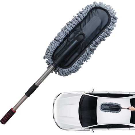 Brosse de Lavage et Nettoyage Voiture - Accessoire de Nettoyage Multifonction Télescopique - Brosse de Lavage et Camion - Conçu pour Les Débutants en (1/5)