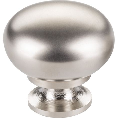 Möbelknopf OSCAR Ø 32,5 mm Edelstahloptik matt (1/5)