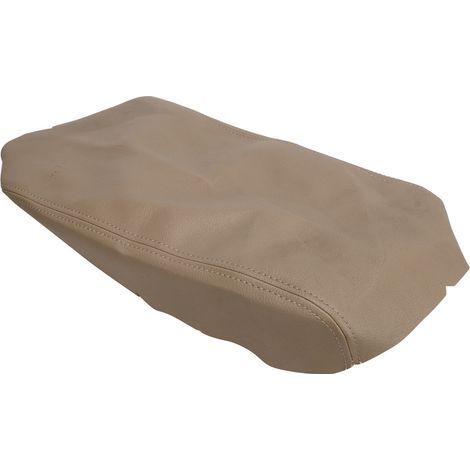 Accoudoir Boîte de Console Centrale en Cuir Synthétique Couvercle Protecteur pour Highlander 2008-2013 Beige (1/5)