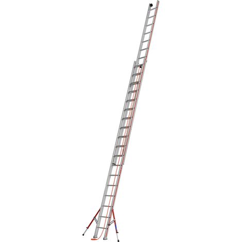 Hymer Seilzugleiter, zweiteilig, 2x18 Sprossen, Länge eingef. 5,30 m / ausgef. 9,22 m (1/5)