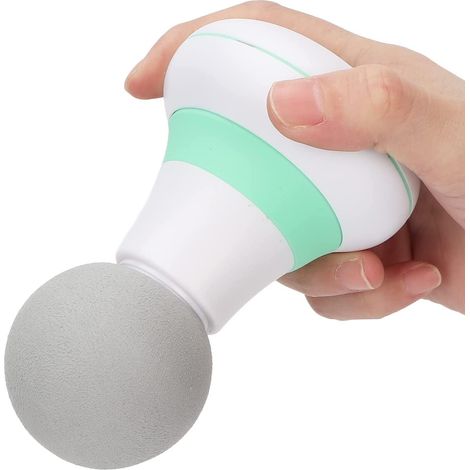 Mini pistolet de massage, mini masseur portable, chargement USB, stimulateur électrique portatif à 6 vitesses, vibration à 6 niveaux, massage musculaire en profondeur (1/5)