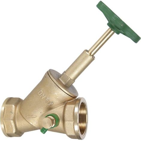 VANNE D'ANGLE JS, AVEC VIDANGE, TIGE MONTEE, DN40, R 1 1/2" (1/2)