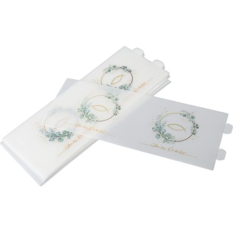 8 bougies couvercle petit motif exquis universel blanc pour bougie parfumée, élégant et décoratif, lot de 8 pièces (1/5)