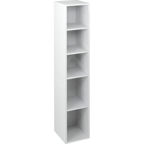 Boîte étagère ouverte ESPACE 30x172x32cm, blanc (1/5)