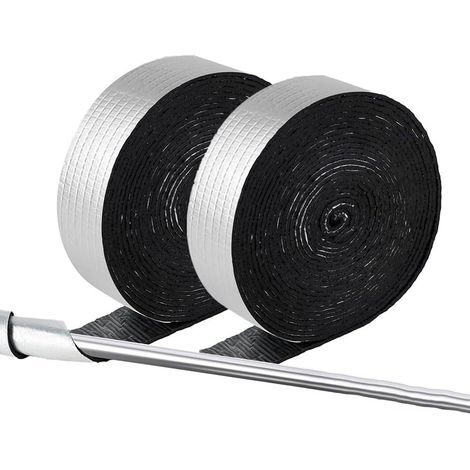 5,1 cm dicke Rohrisolierungsfolie mit 10,1 mm Aluminiumrücken (1/5)