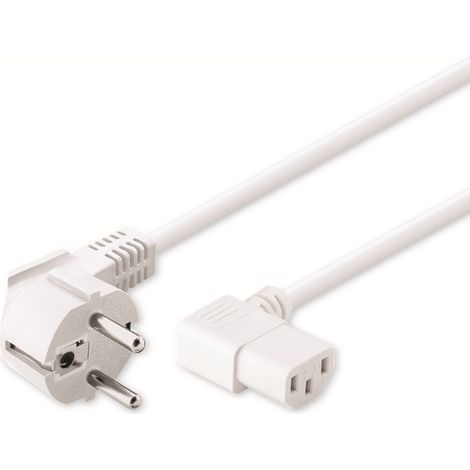 GOOBAY Kaltgerätekabel NK 102 W-150, 1,5 m, weiß (1/2)