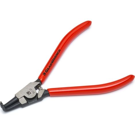 Clé 82143 22,9 cm 90 ° fixe Tip externe Pince pour anneaux, Noir