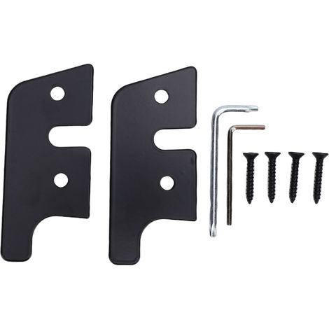 Kit di riparazione per aletta parasole in lega di alluminio, fissaggio di ricambio per Jeep Wrangler JK JL JLU. (1/5)