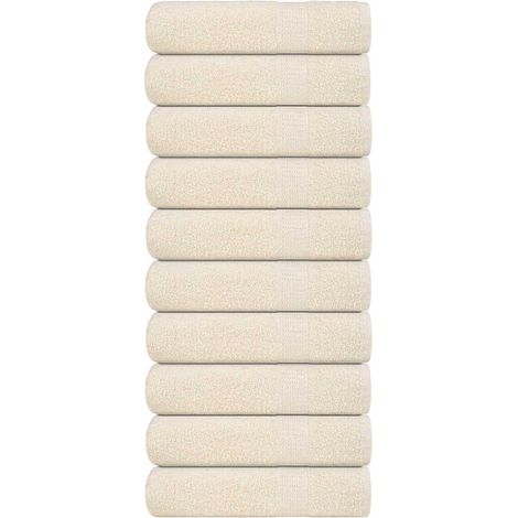 Badetücher FROGN 10 Stk. Creme 100x150 cm 360 g/m² (1/5)