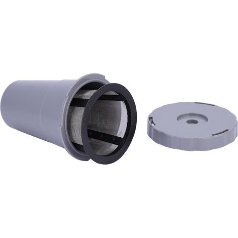Filtre à café réutilisable en acier inoxydable, panier-filtre pour cafetière domestique (3 pièces) (1/5)
