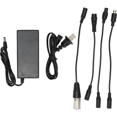 Chargeur 42V 2A DC5.5x2.5 rapide universel bloc d'alimentation pour batterie lithium 36V 100-240V prise US (1/5)