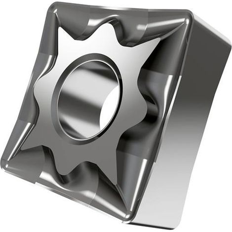 Drehwendeschneidplatte ISO SNMG 120408E-NF:HF7 Bohrungs-D. 5,16mm Farbe Silber (1/2)